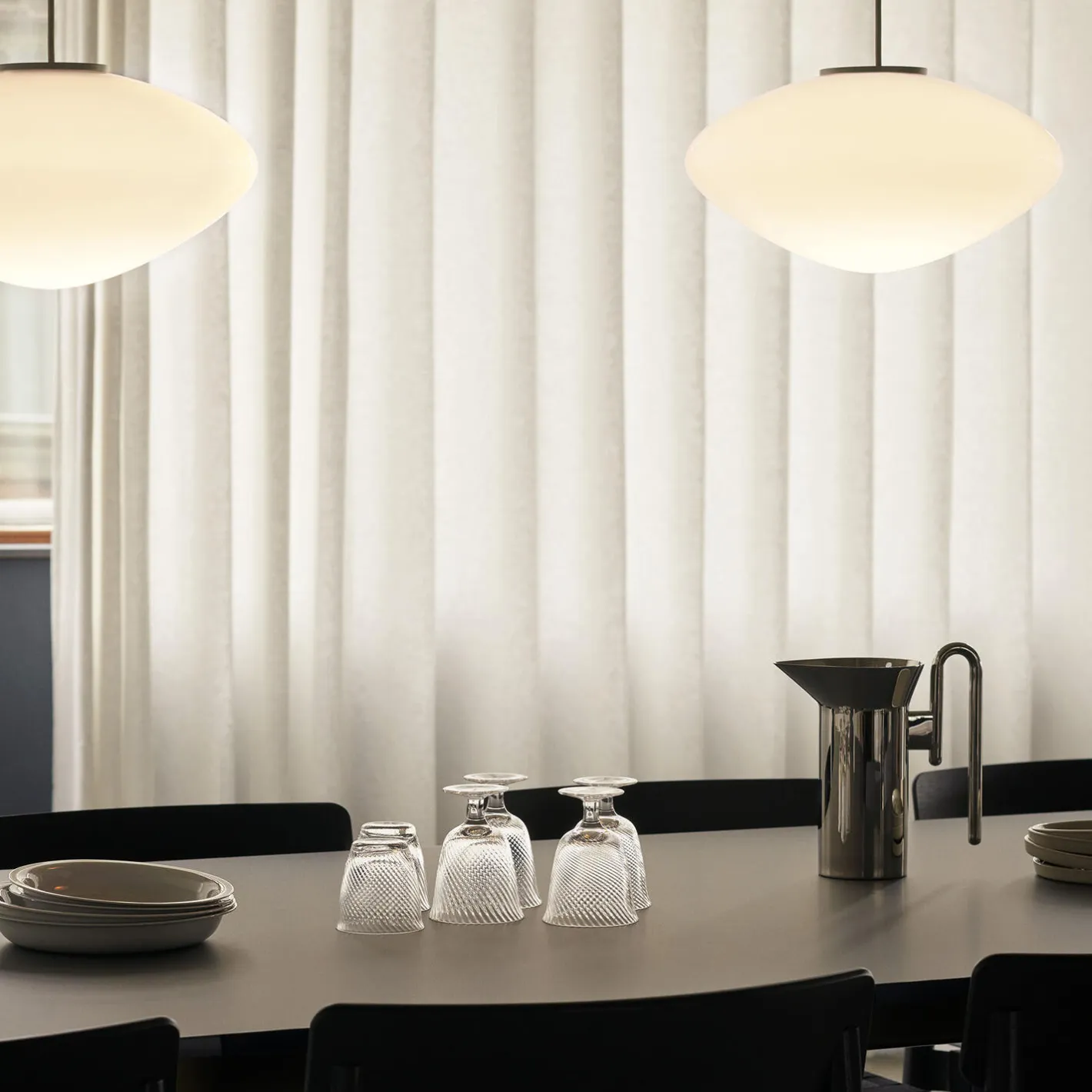 Outlet &Tradition Momento JH38 kande, polished steel
