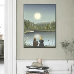 ViSSEVASSE MOONLIGHT WITH YOU plakat> Plakater & Rammer