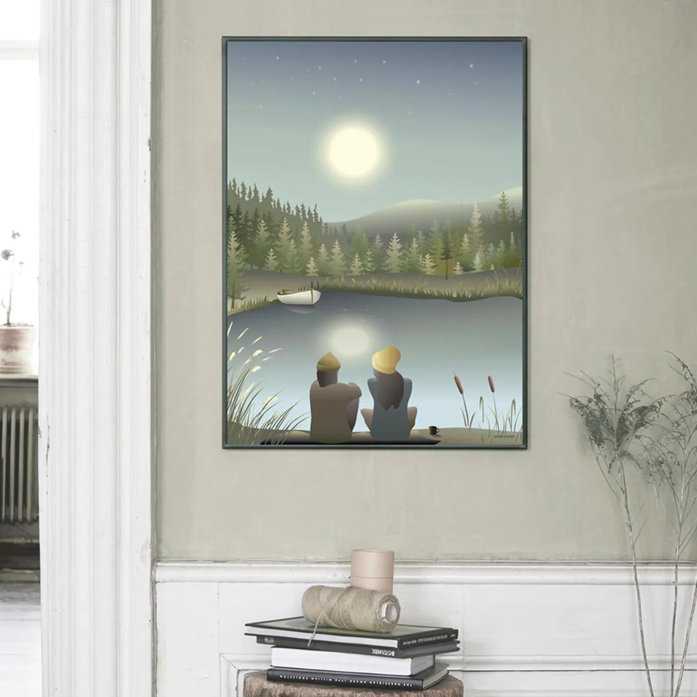 ViSSEVASSE MOONLIGHT WITH YOU plakat> Plakater & Rammer