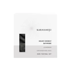 Online Karmameju MOUNT EVEREST fleece bathrobe, dark grey