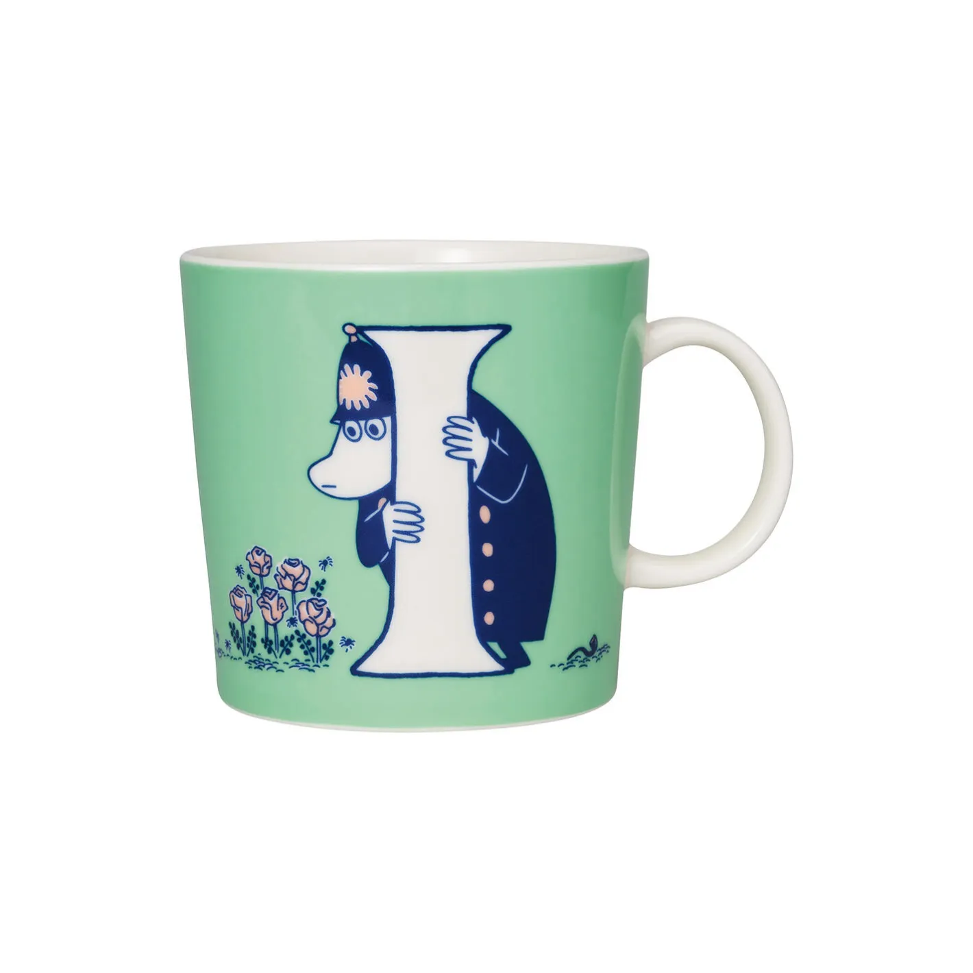 Moomin Arabia Mum krus 40 cl Alfabet> Kopper & Krus