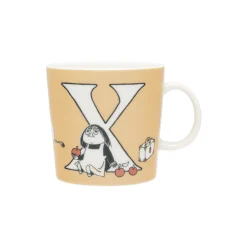 Hot Moomin Arabia Mumi krus 40 cl Alfabet X