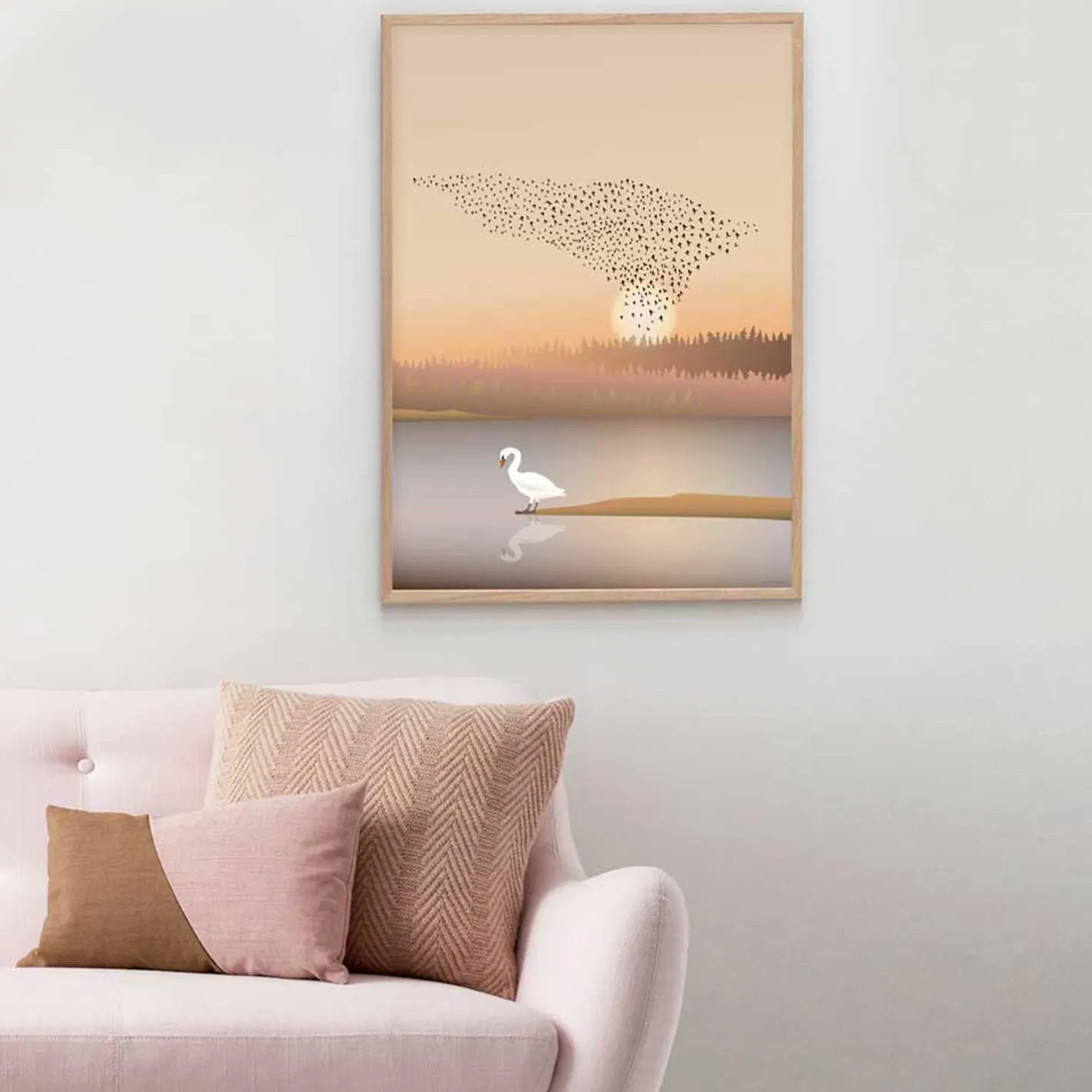 ViSSEVASSE Murmuration plakat> Plakater & Rammer