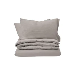 Clearance Sekan Muslin sengesæt, khaki