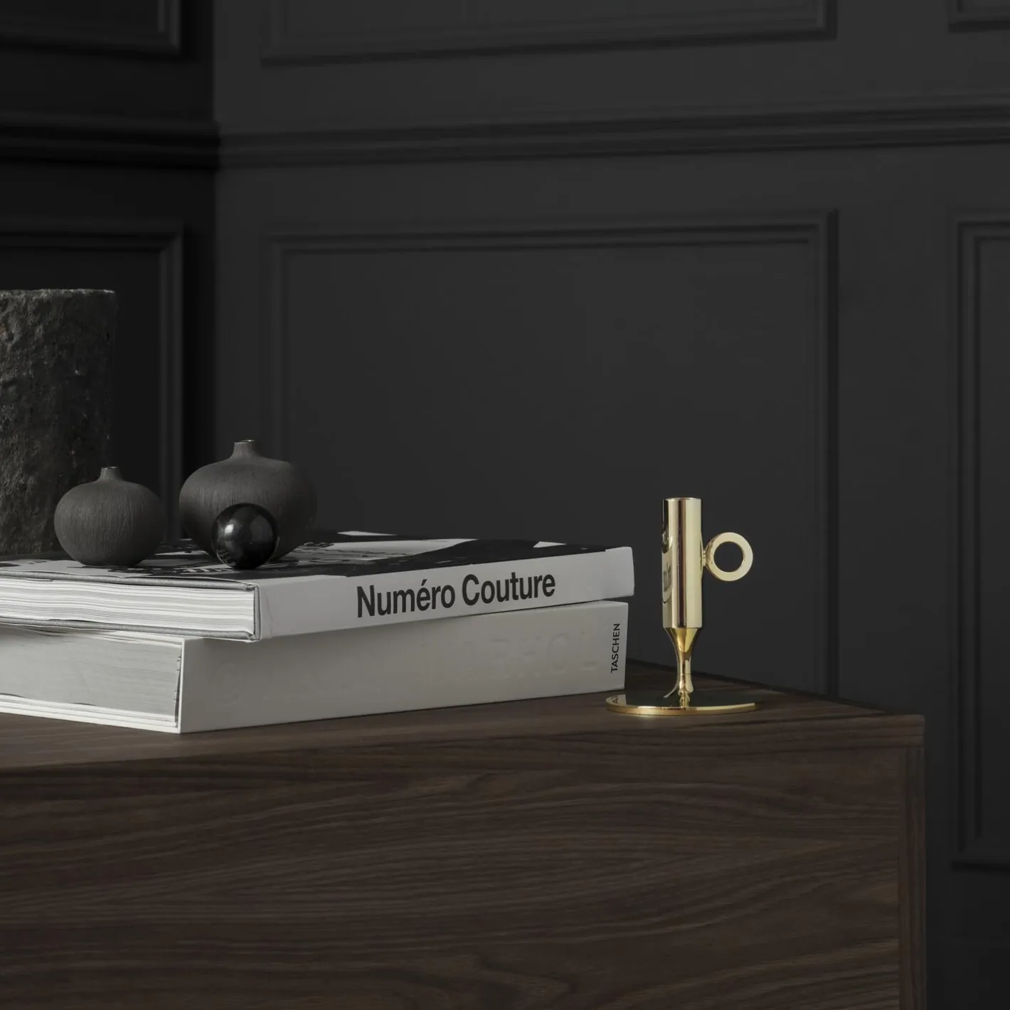 Skultuna Nattoffice Candlestick> Lysestager