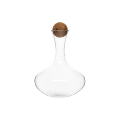 Sagaform Nature Wine Carafe with Oak Stopper> Kander & Karafler
