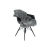 New NATURES Collection Newzealandsk korthåret & krøllet lammeskind, light grey snowtop
