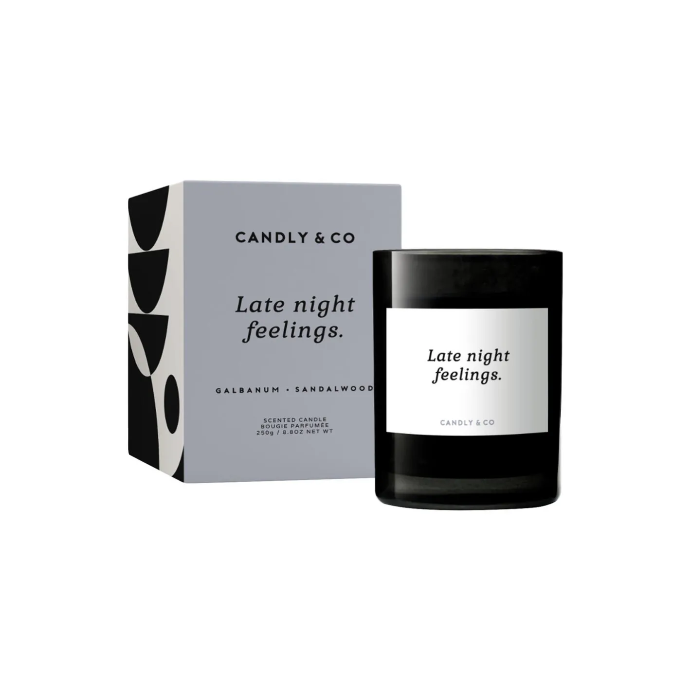 Candly & Co No. 6 Candle, Late night feelings> Lys & Duftlys