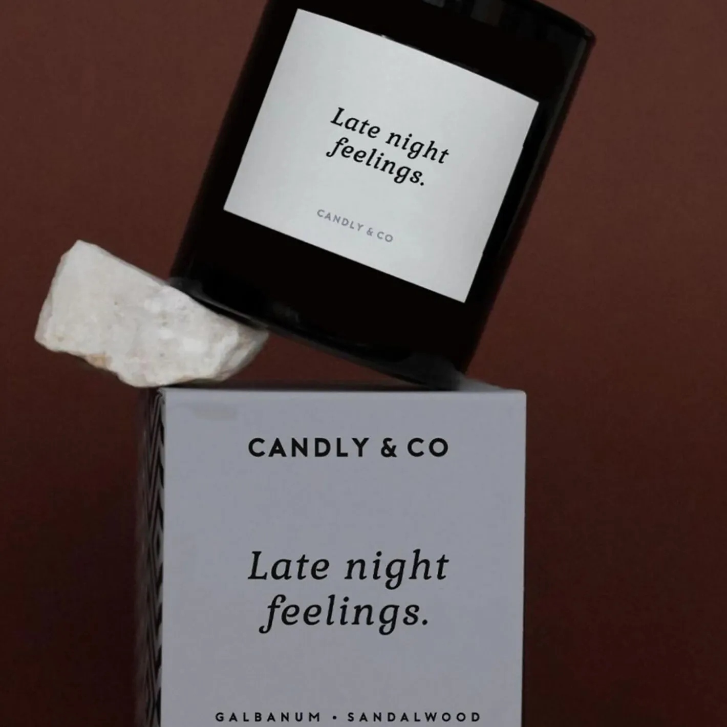 Candly & Co No. 6 Candle, Late night feelings> Lys & Duftlys