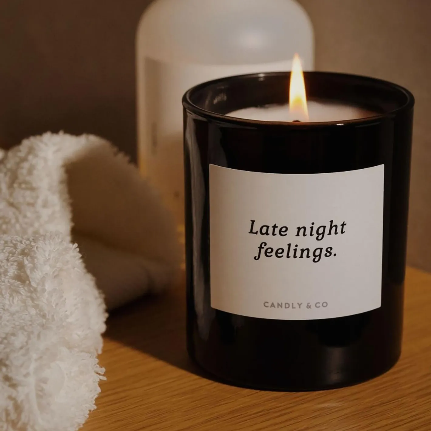 Candly & Co No. 6 Candle, Late night feelings> Lys & Duftlys