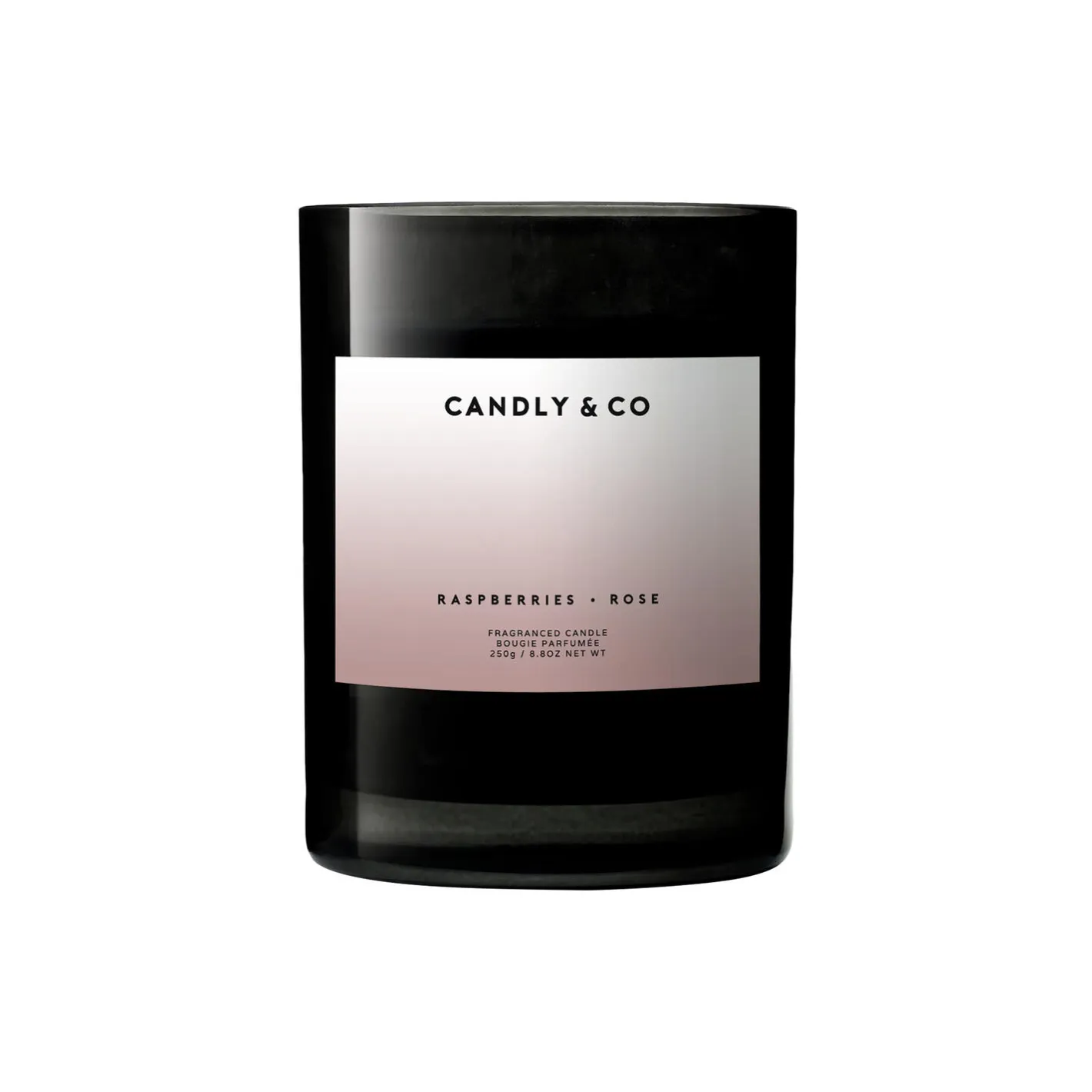 New Candly & Co No. 7 Candle, Raspberries/Rose