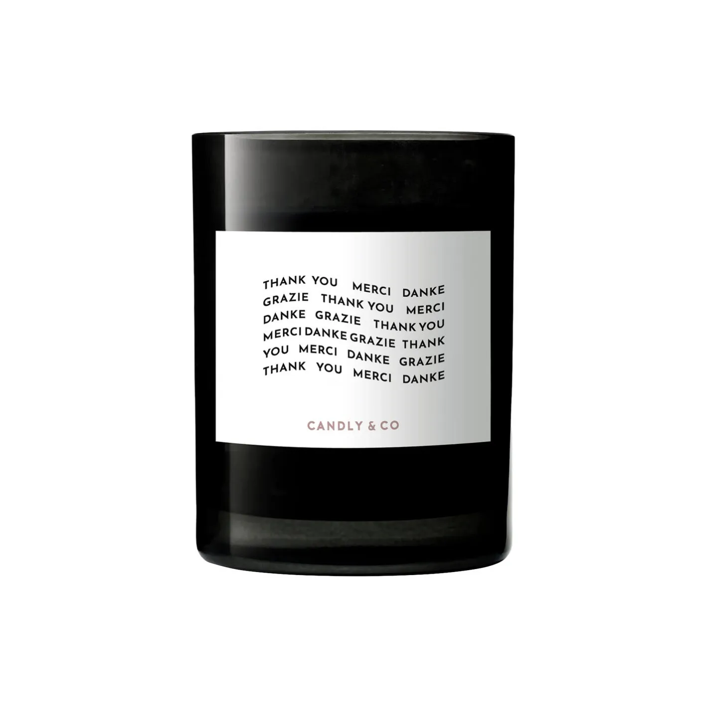 Best Candly & Co No. 7 Candle, Thank you merci grazie