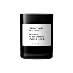 Candly & Co No. 1 Candle, They say you are what you eat> Lys & Duftlys