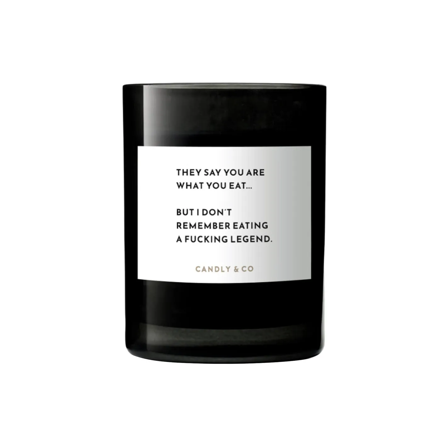 Candly & Co No. 1 Candle, They say you are what you eat> Lys & Duftlys