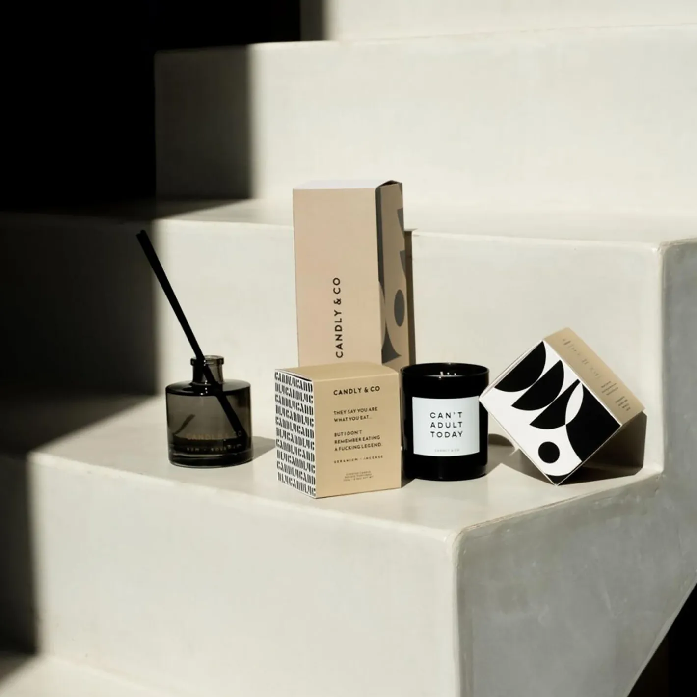 Candly & Co No. 1 Candle, They say you are what you eat> Lys & Duftlys