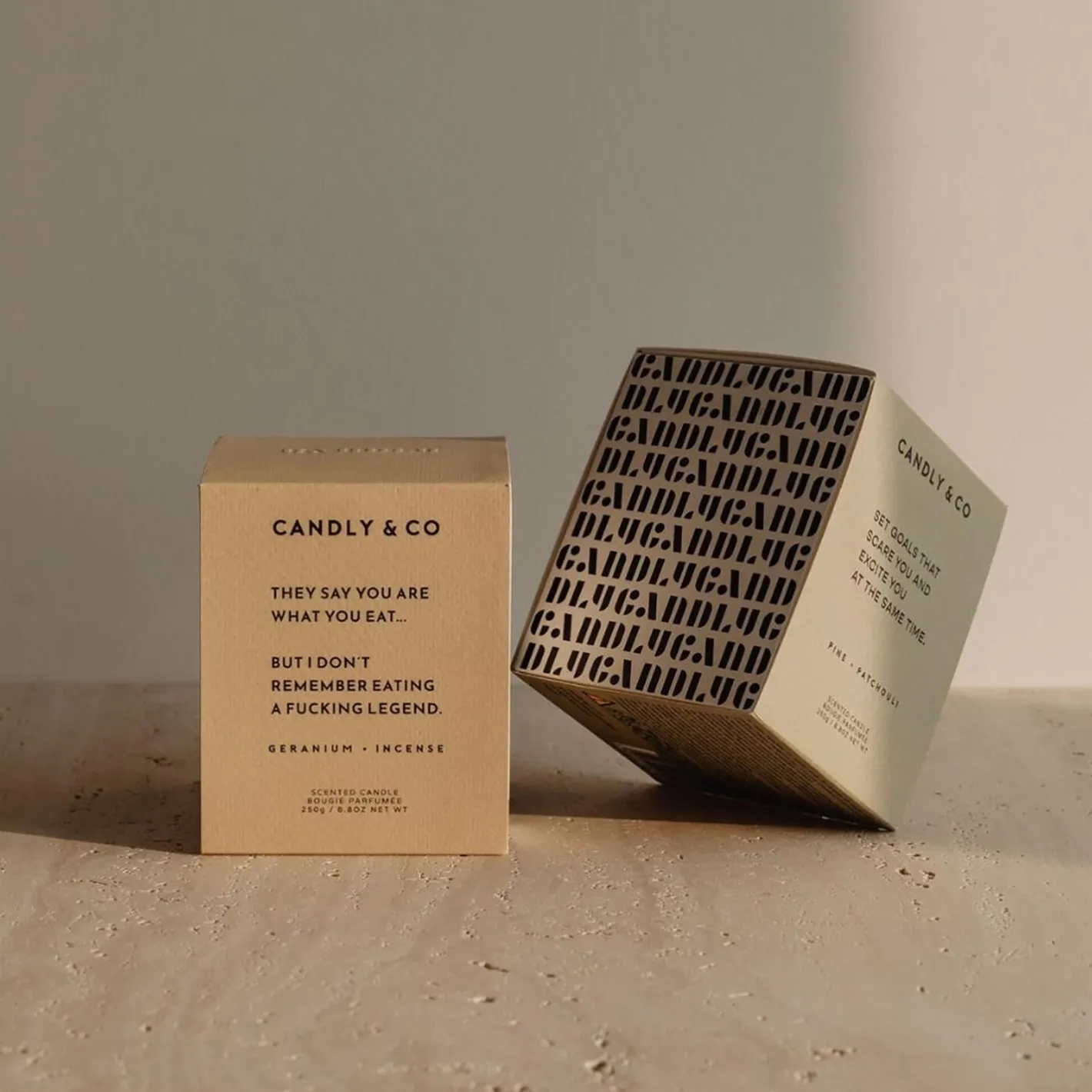 Candly & Co No. 1 Candle, They say you are what you eat> Lys & Duftlys