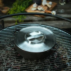 Clearance Fiskars Norden Grill støbejernsgryde med låg Ø 30 cm
