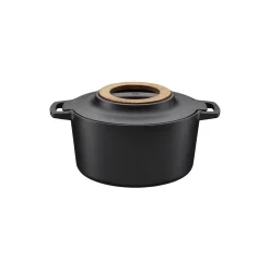 Fiskars Norden støbejernsgryde 4 L, black