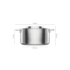 Fiskars Norden Steel gryde med låg 5 L><noscript><img width=