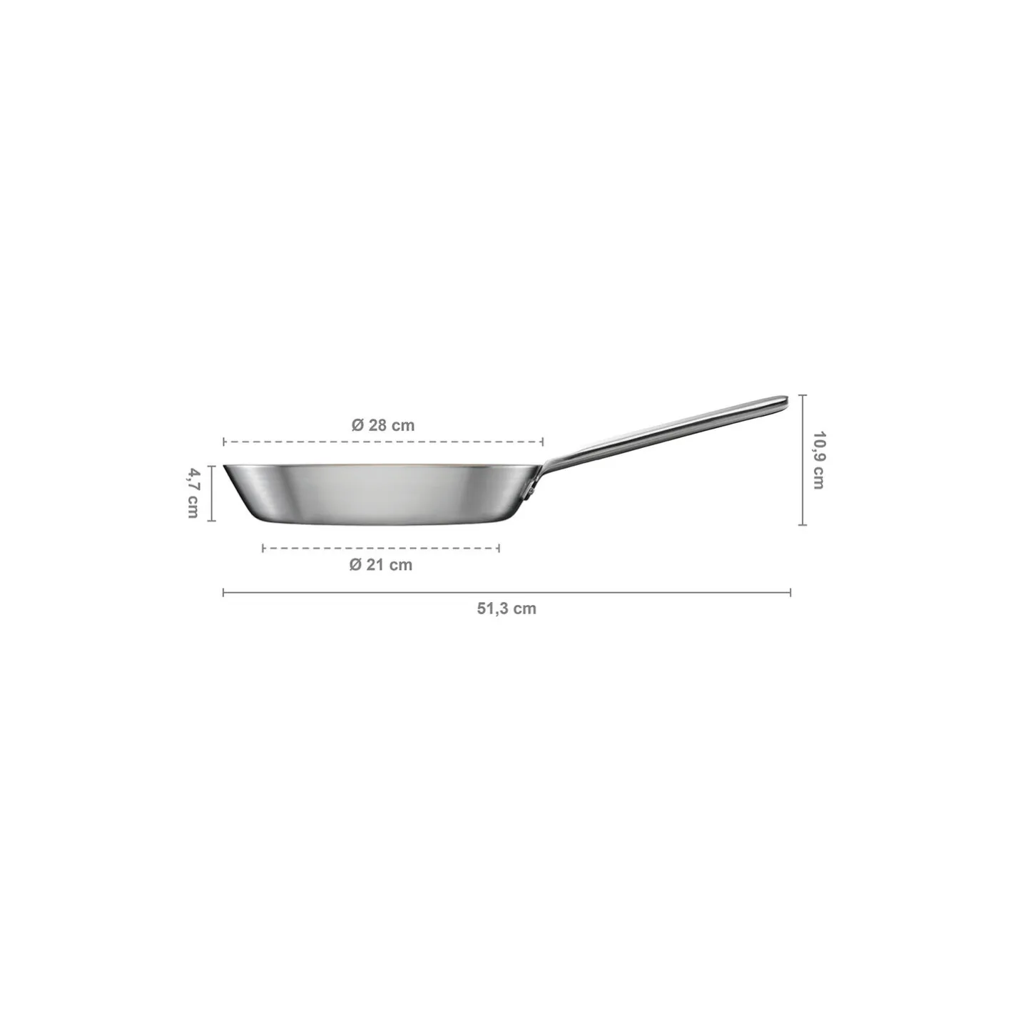 Sale Fiskars Norden Steel stegepande Ø 28 cm