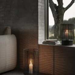 Clearance Blomus OLEA Outdoor Lantern, gunmetal