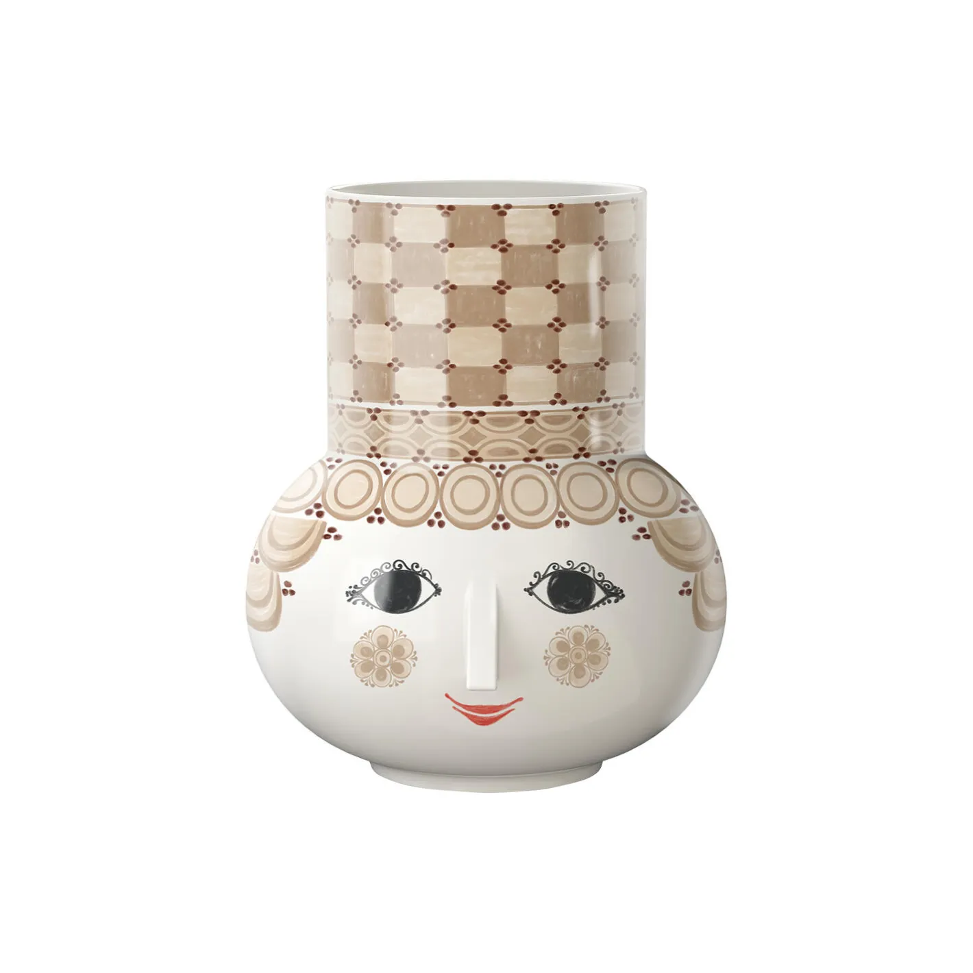 Clearance Bjørn Wiinblad Olga Vase, sand