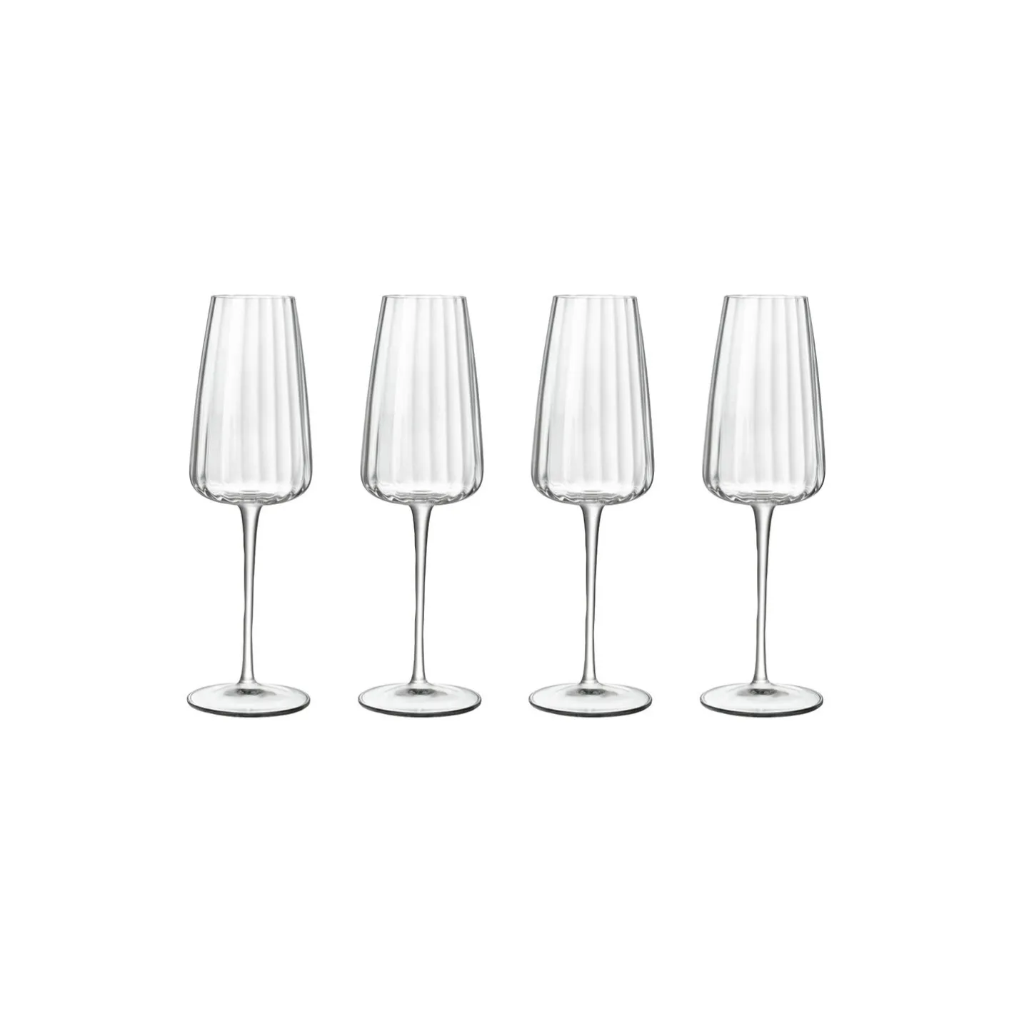 Online Luigi Bormioli Optica champagneglas 4 stk.