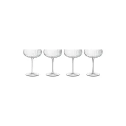 Clearance Luigi Bormioli Optica champagneskål 4 stk.