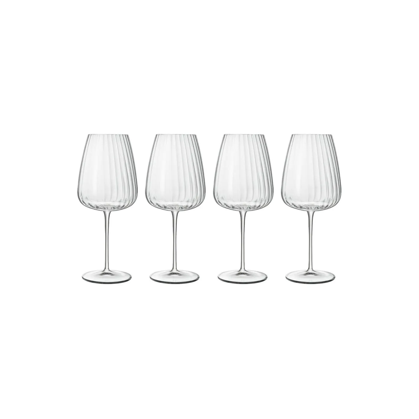 Luigi Bormioli Optica rødvinsglas Bordeaux 4 stk.> Glas