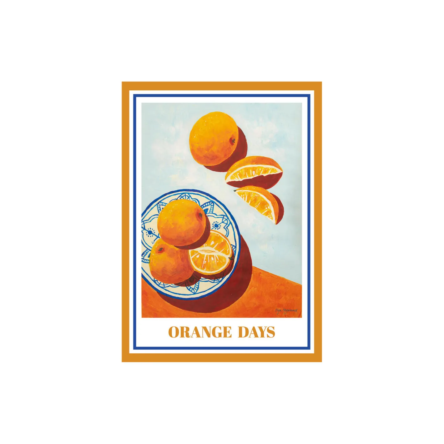 Peléton Orange Days> Plakater & Rammer
