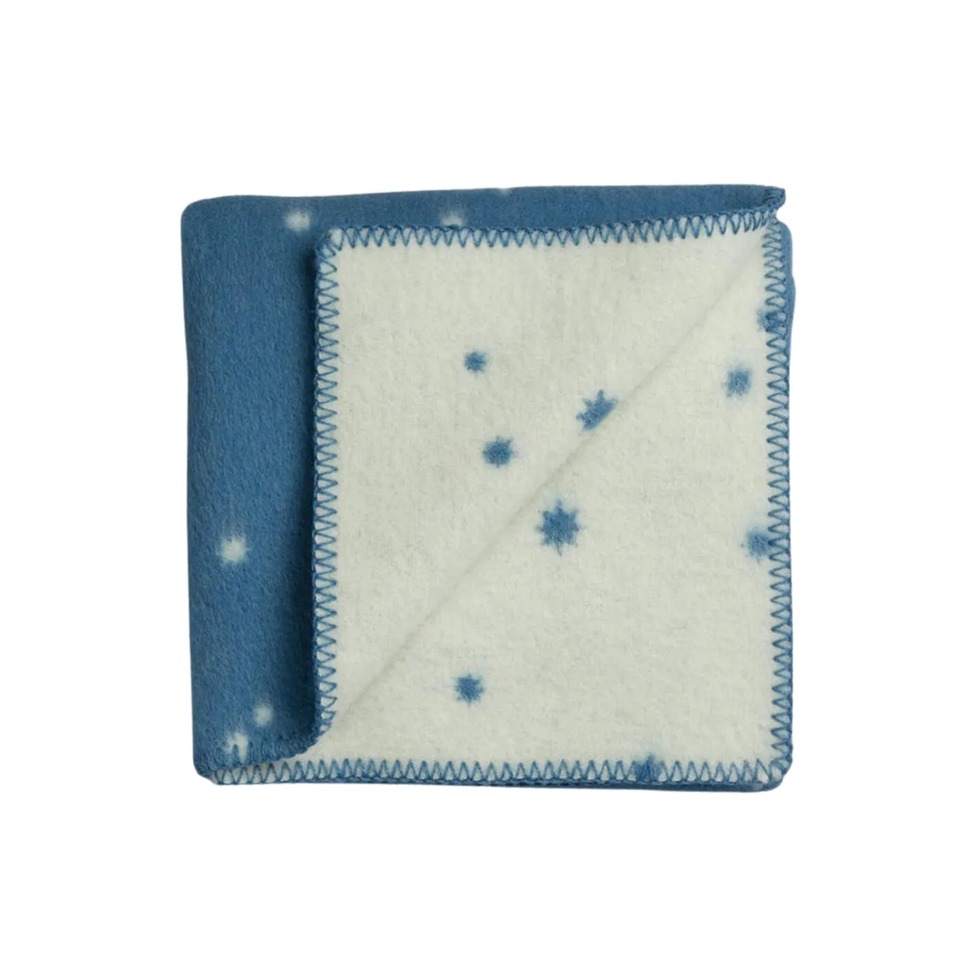 Røros Tweed ORION Half Size Throw, blue