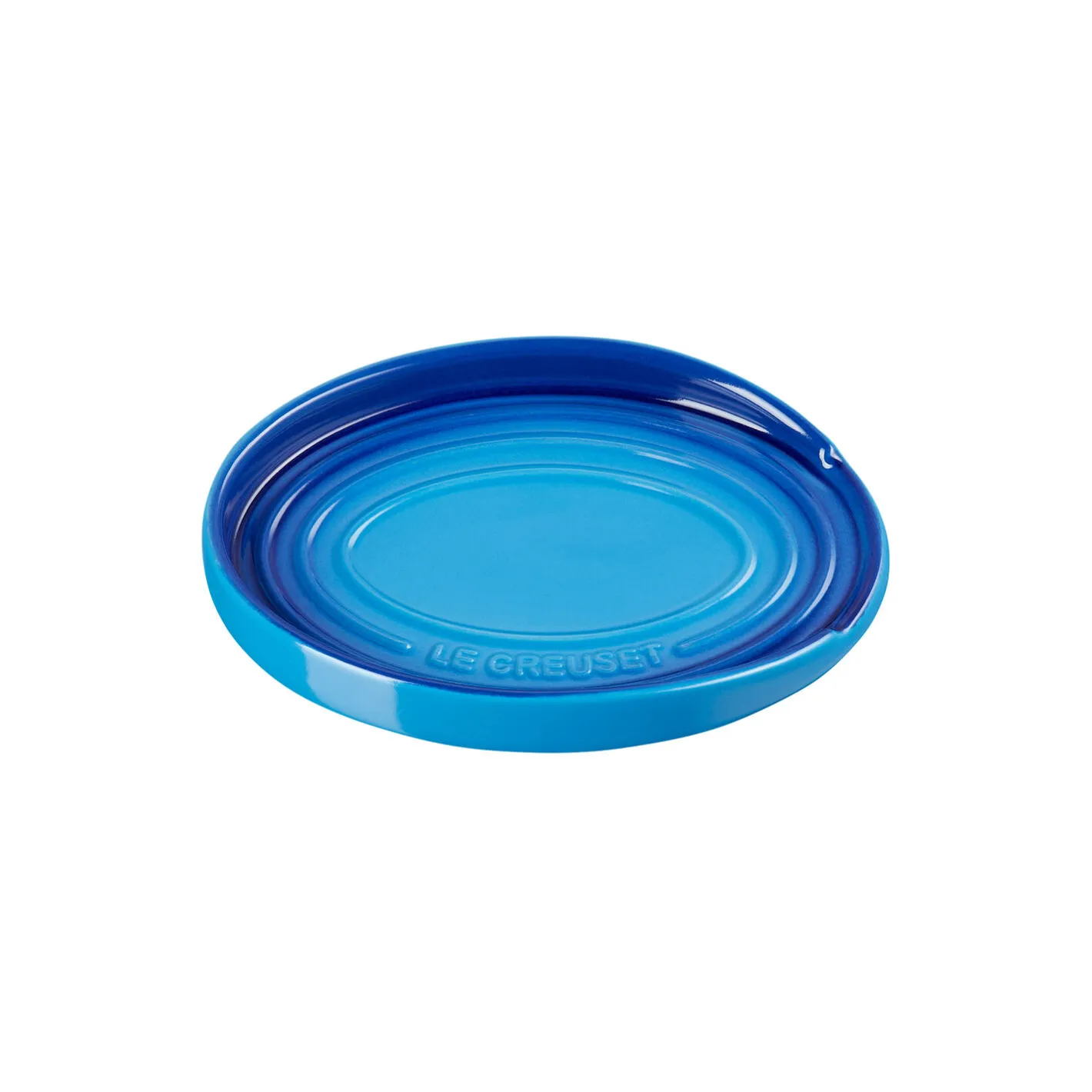 Hot Le Creuset Oval grydeskeholder, azure blue