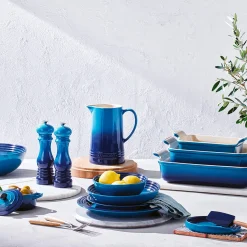 Hot Le Creuset Oval grydeskeholder, azure blue
