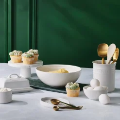 Hot Le Creuset Oval grydeskeholder, white