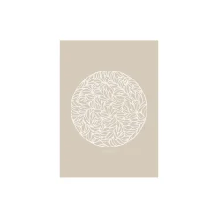 Peléton Papercut 05, beige> Plakater & Rammer