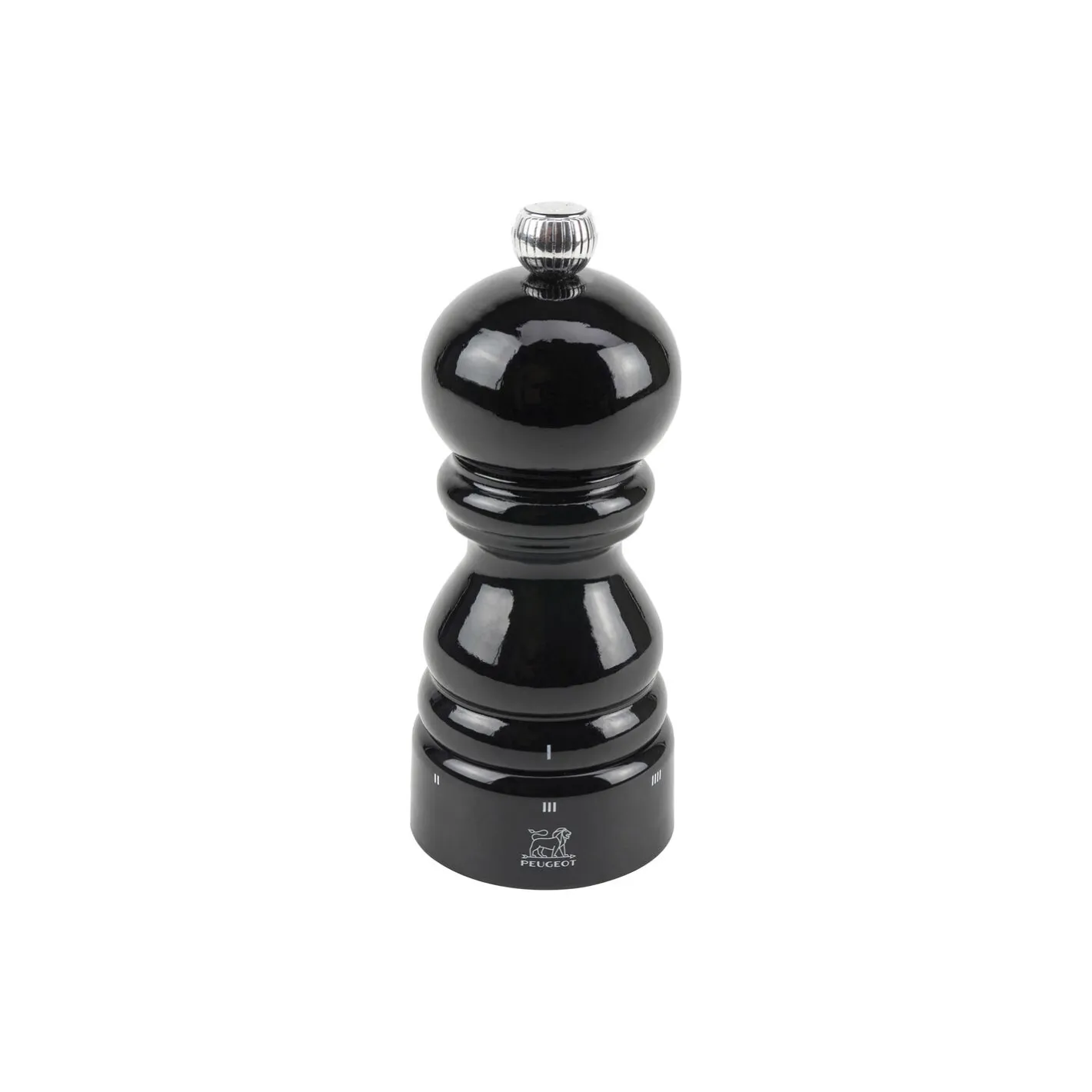 Peugeot Paris uS saltkværn 12 cm, sort lak