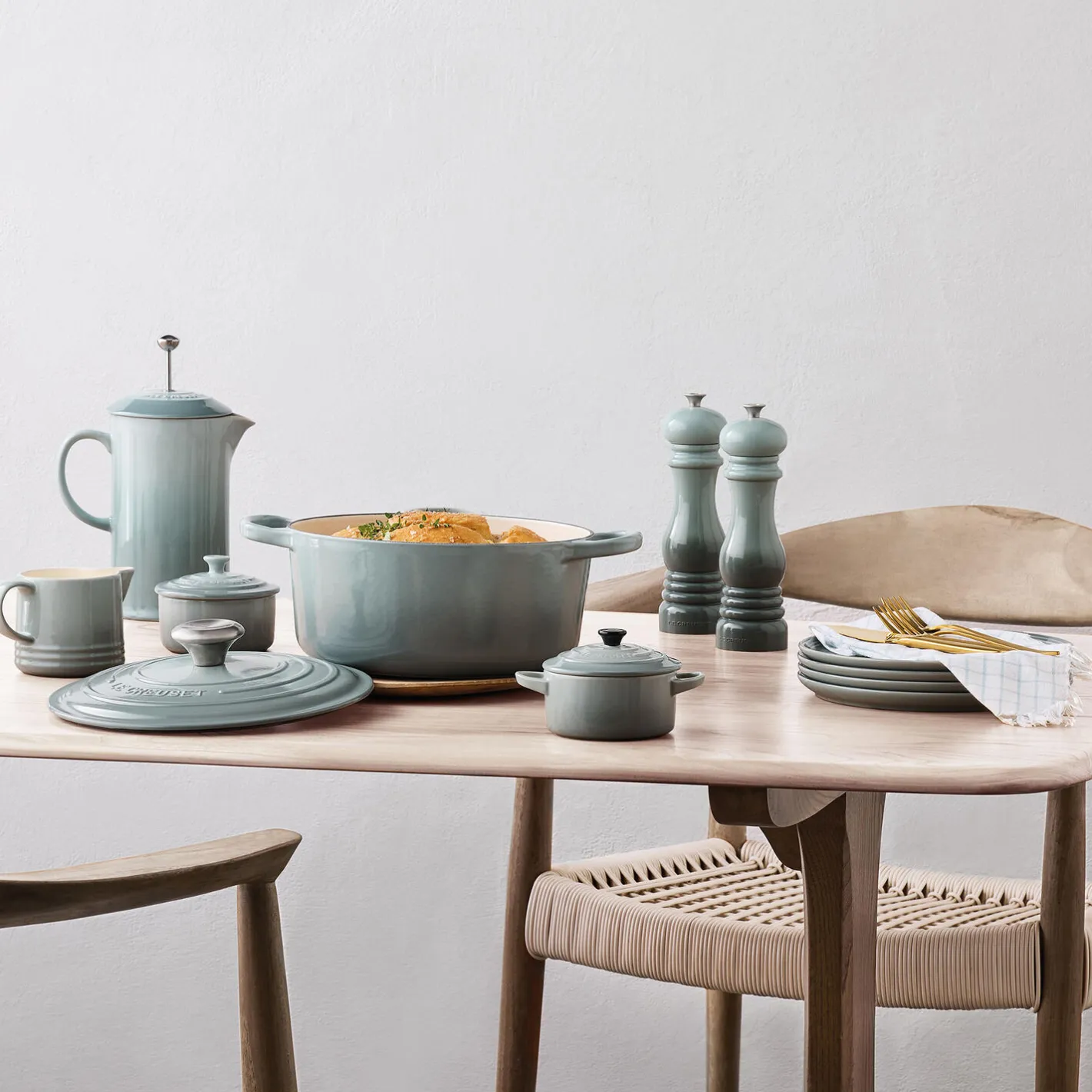 Best Le Creuset Peberkværn 21 cm, sea salt