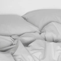 Sale Sekan Percale sengesæt, lysegrå