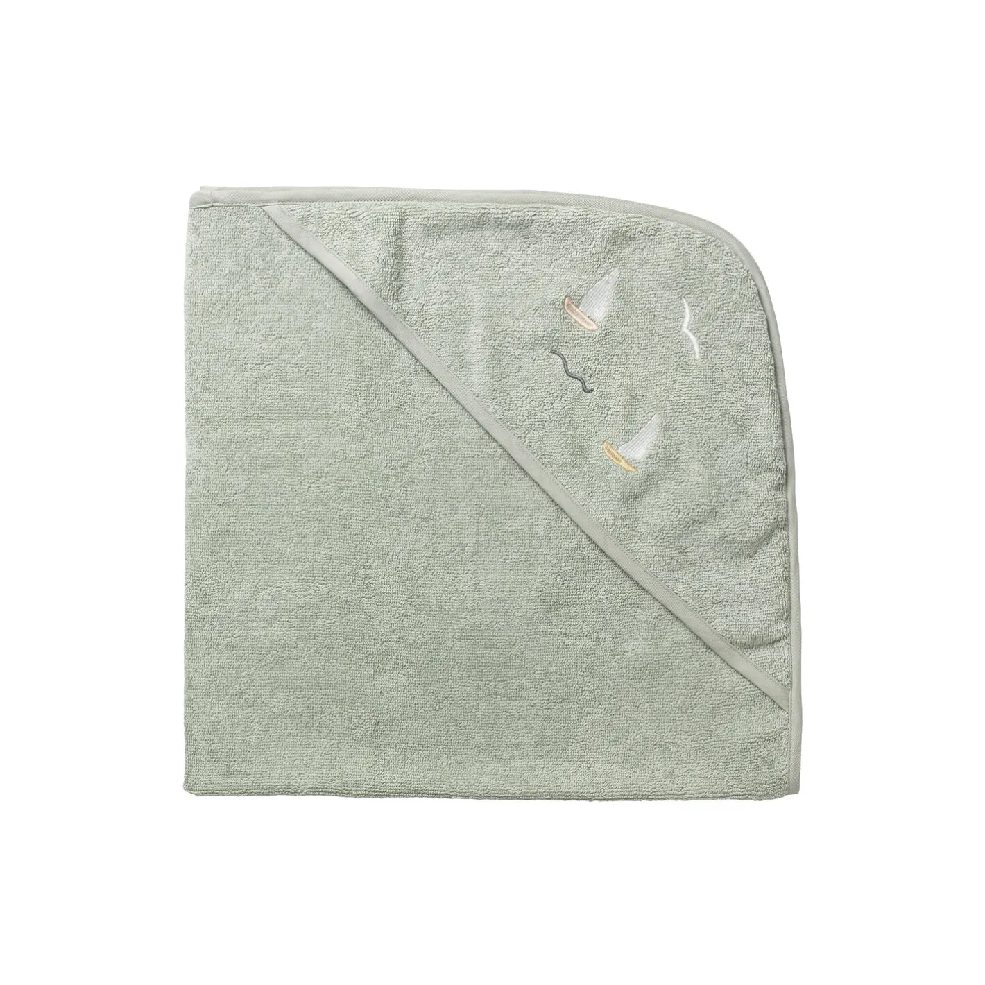 New Dear April Petal babyhåndklæde, sailboats