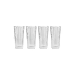 Outlet Stelton Pilastro long drink glas 4 stk.