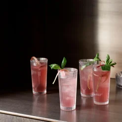 Outlet Stelton Pilastro long drink glas 4 stk.