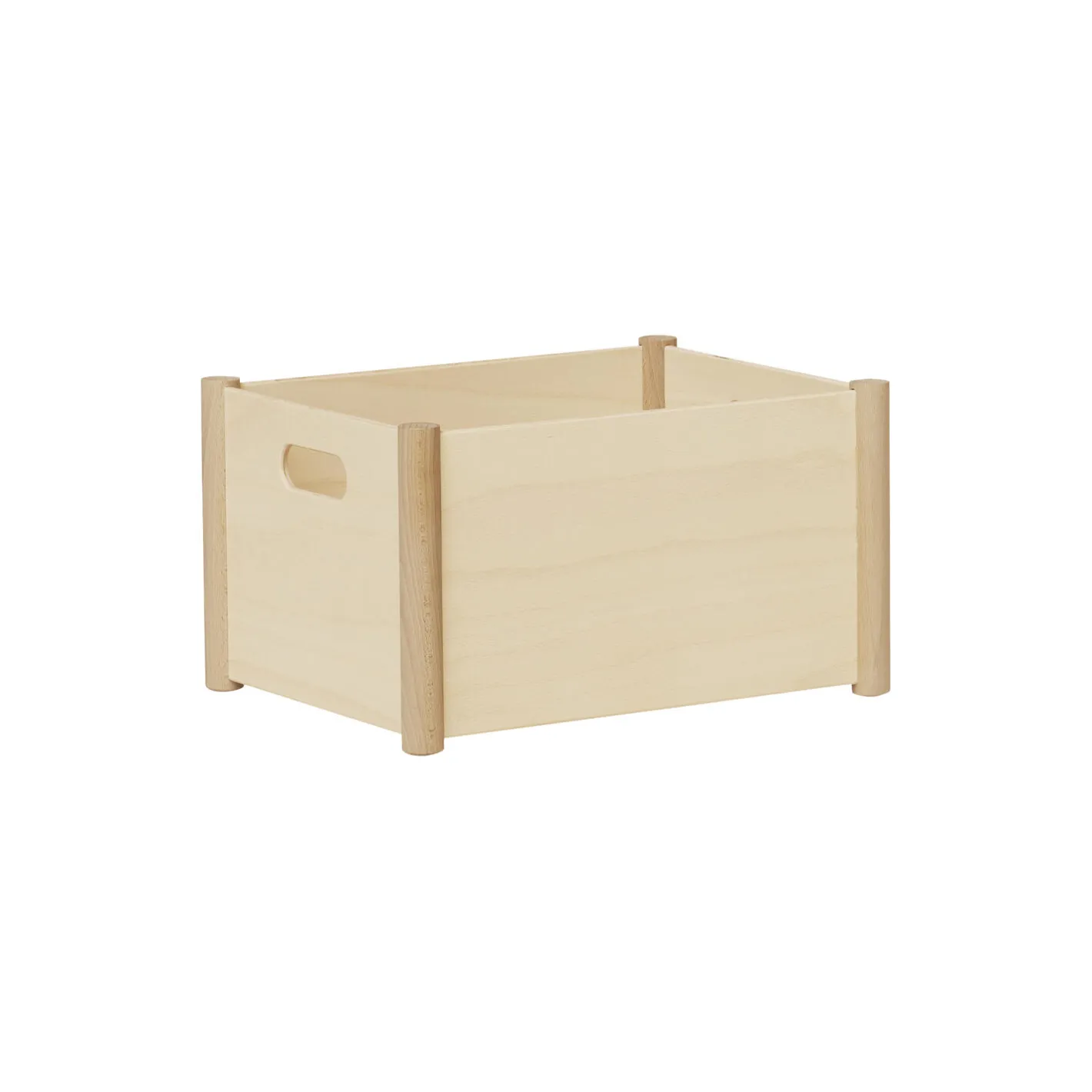 Online Form & Refine Pillar Storage Box, beech