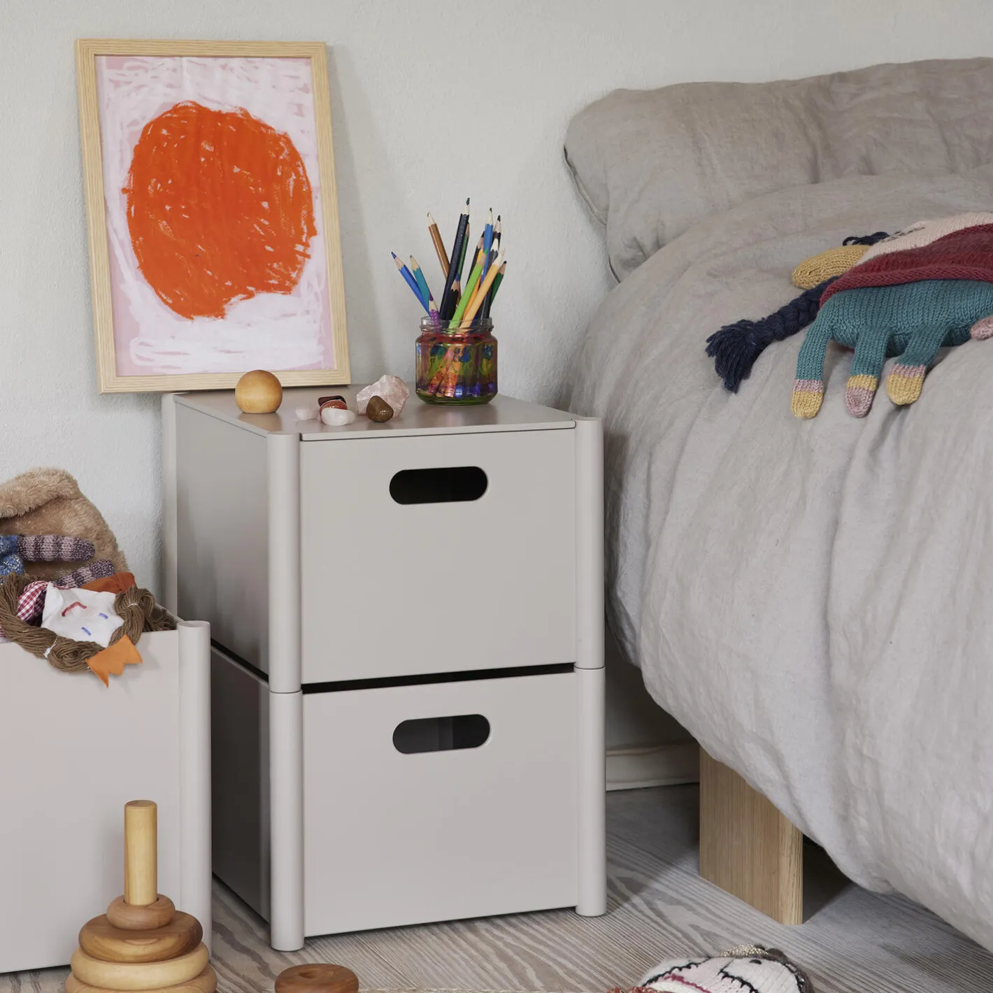 Form & Refine Pillar Storage Box,> Småopbevaring
