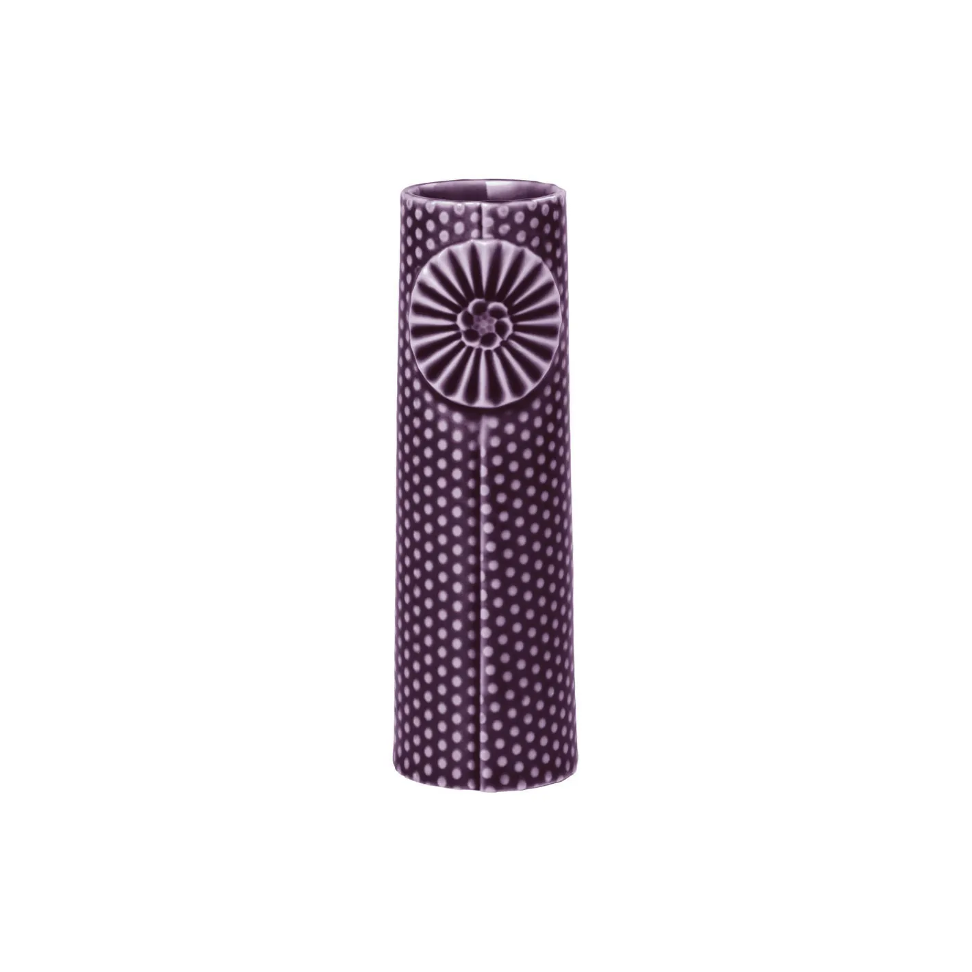 Dottir Nordic Design Pipanella Dot vase, aubergine> Vaser