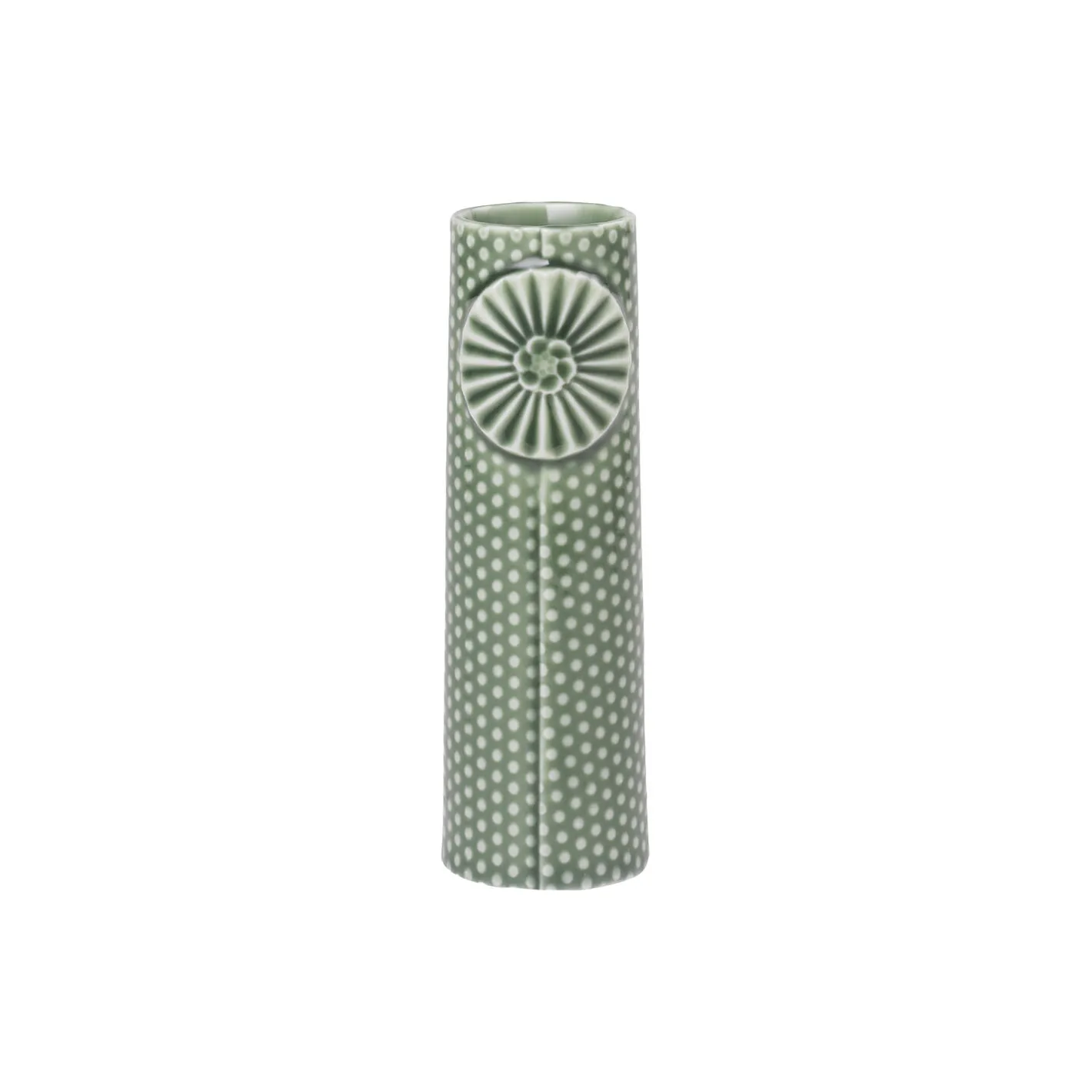 Best Dottir Nordic Design Pipanella Dot vase, green