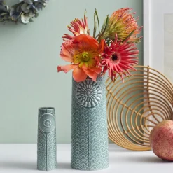 Dottir Nordic Design Pipanella Flower Vase, peacock> Vaser