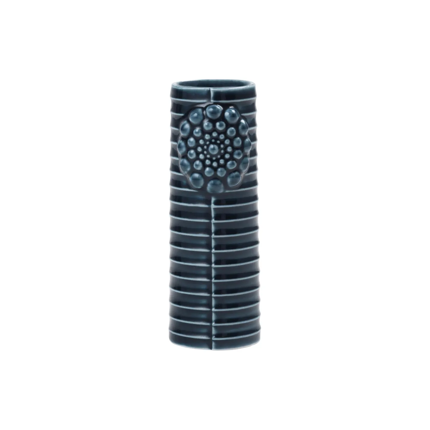 Best Dottir Nordic Design Pipanella Lines vase, petrol