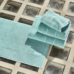 BOSS Home Plain håndklæde, aruba blue><noscript><img width=