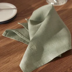 Outlet Georg Jensen Damask PLAIN serviet, mineral green