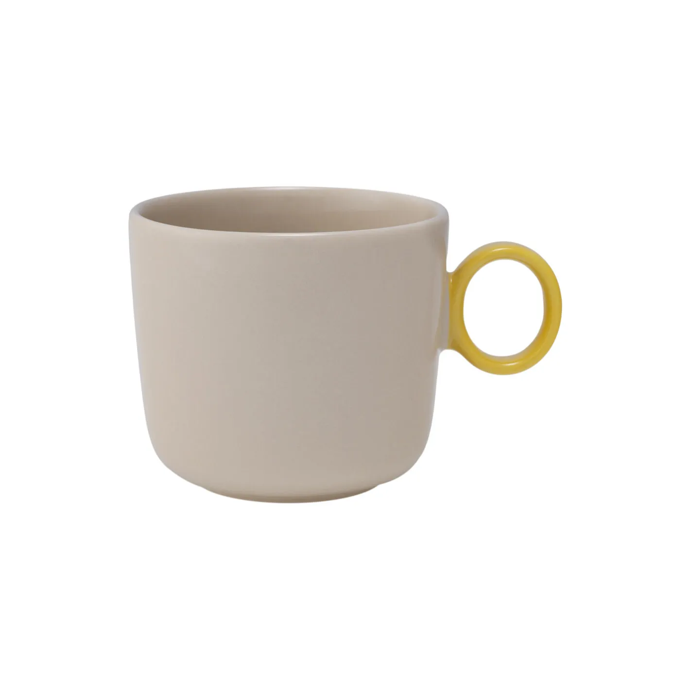 Outlet Iittala Play krus, beige/gul